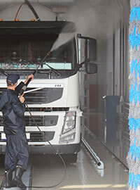 Автомойка для грузовых машин