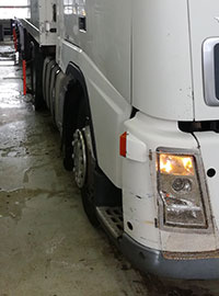 Проверка углов установки колес (Сход-развал)