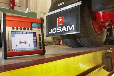 Проверка углов установки колес (Сход-развал)