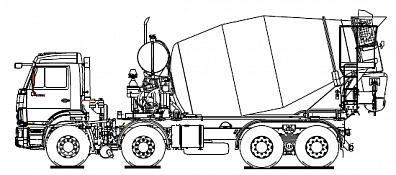 Автобетоносмеситель 58148Y