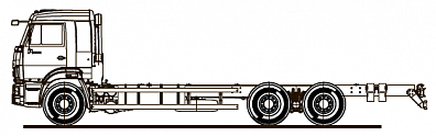 Шасси KAMAZ-65117-48 (А5)