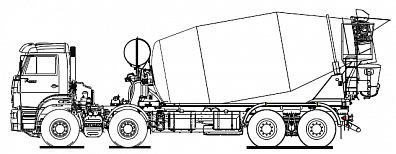 Автобетоносмеситель 5814W2