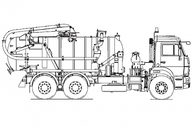 Машина илососная КО-507АМ