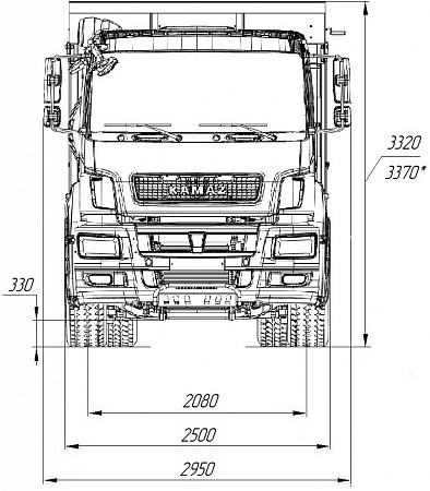 KAMAZ-65201-21010-53 "Люкс"