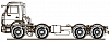 Шасси KAMAZ-6540-48 (А5)