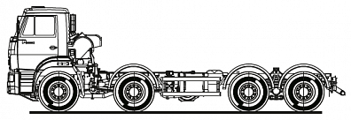 Шасси KAMAZ-65201-53