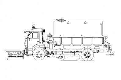 Комбинированная дорожная машина КО-806