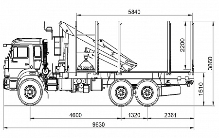 Сортиментовоз 693352-10