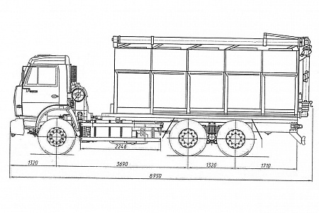 Загрузчик сухих кормов 47510С (ЗСК-20,0)
