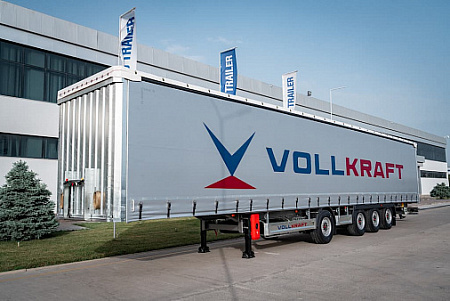 Шторный полуприцеп VollKraft 11028.01