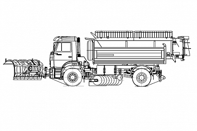 Комбинированная дорожная машина ДМК-65