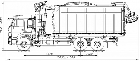 Ломовоз 658602-12002 с ОМТ-97М