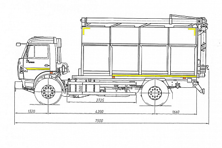 Загрузчик сухих кормов 475102 (ЗСК-15,0)
