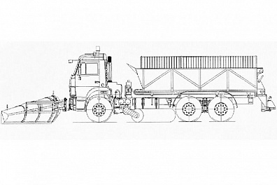 Комбинированная дорожная машина Р-65115