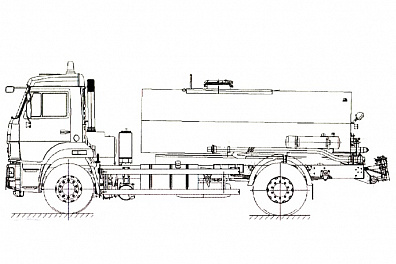 Автогудронатор АС-43253