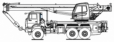 Подъёмник-кран стреловой ПКС-55713-4К-4В
