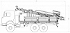 Самоходная буровая установка УГБ на шасси КАМАЗ-43118