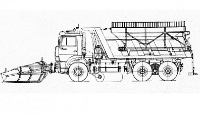 Комбинированная дорожная машина Р-45.20 (ПС)