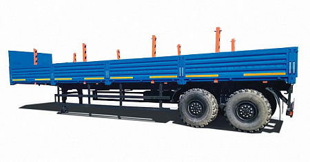 Бортовой полуприцеп 2-х осный ТЗА-588521