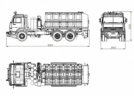 Комбинированная дорожная машина КО-829БГ